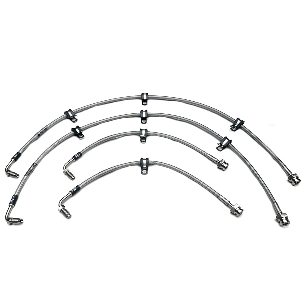 HEL Performance Braided Brake Line Kit - Nissan Skyline R34 GT-R (Brembo) - HEL Auto