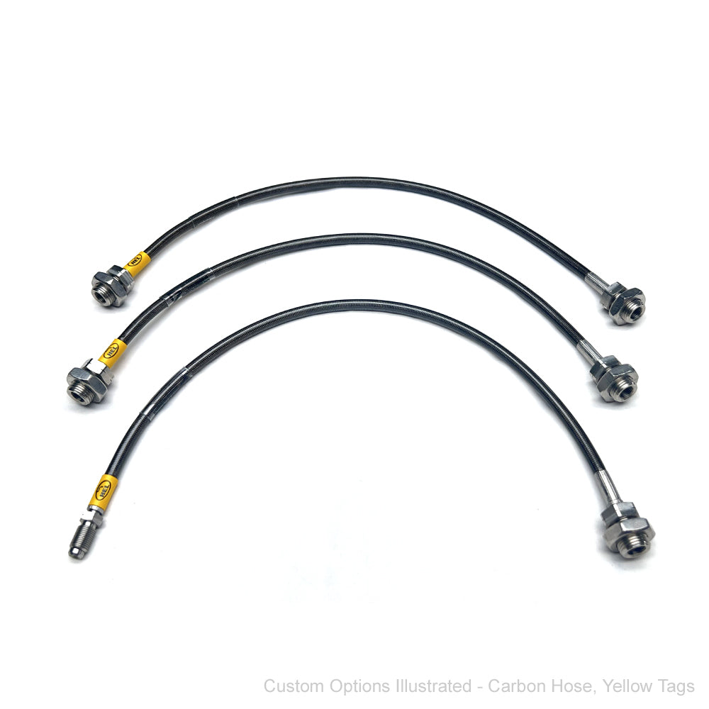 HEL Performance Braided Brake Line Kit - Toyota 4Runner/Surf VZN130 90-95 (2" Lift)