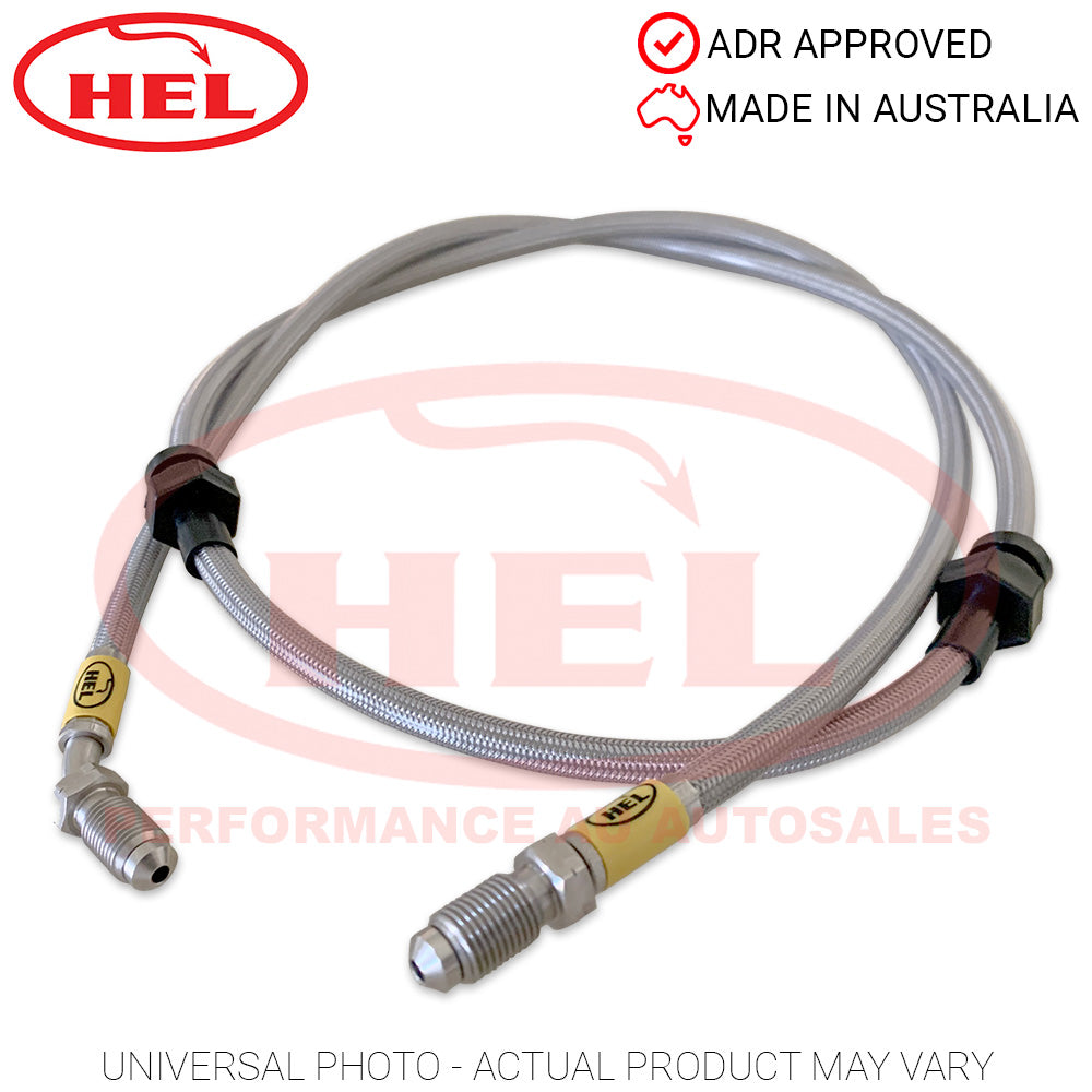 HEL Performance Braided Clutch Line Kit - Mitsubishi Evo 7 8 9 (1/2 Length Spec) - HEL Performance AU Autosales