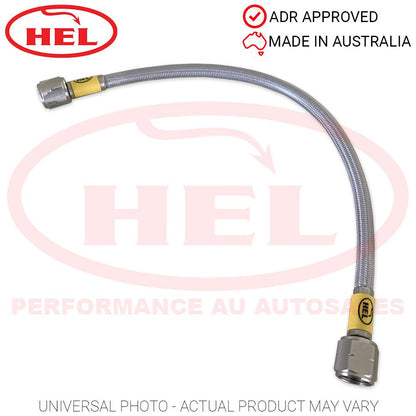 HEL Performance Braided Clutch Line Kit - Mitsubishi Evo 7 (OEM Length) - HEL Performance AU Autosales