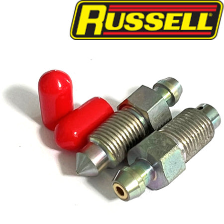 Russell Speed Bleeder Bleed Nipple PAIR - M10 x 1.00mm (639560) Long