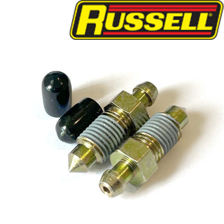 Russell Speed Bleeder Bleed Nipple PAIR - M10 x 1.25 (639610)