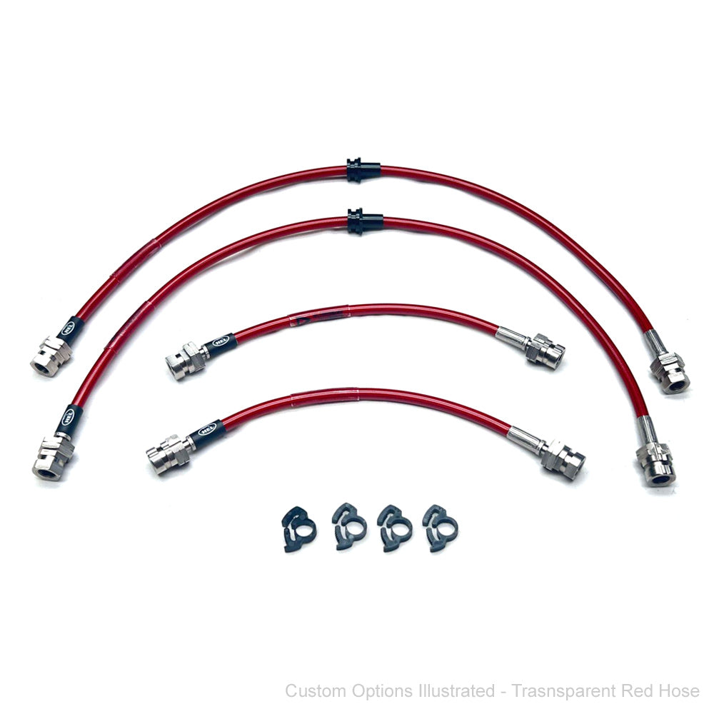 HEL Performance Braided Brake Line Kit - Audi S3 8P Mk2