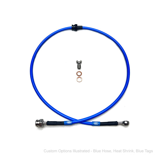 HEL Performance Braided Clutch Line Kit - Mitsubishi Evo 5-6 (1/2 Length Spec)