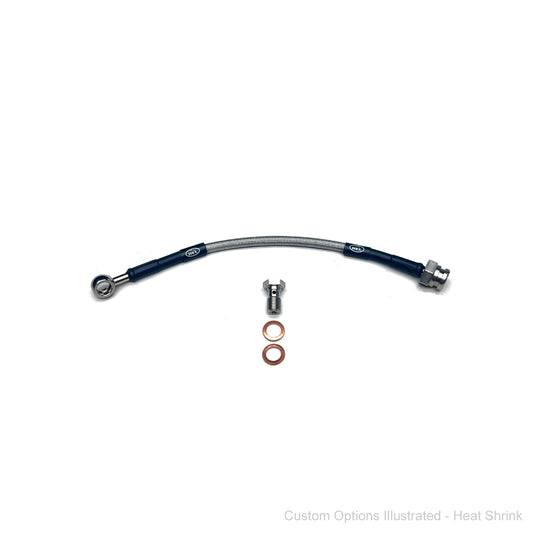 HEL Braided Clutch Line Kit - Mitsubishi MK Triton 4x4 & 2WD 96-05 (OEM Length)