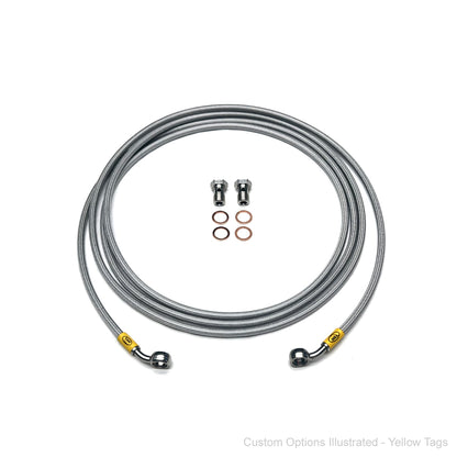 HEL Performance Braided Clutch Line - MG TF 1.8 02-05 (Full Length)