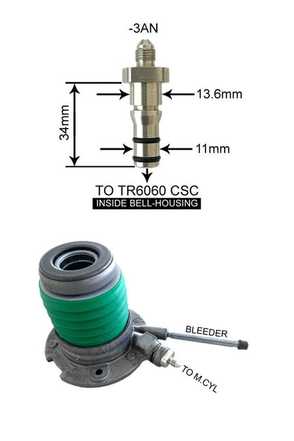 HEL Braided Clutch Line Kit - Holden VS Commodore Tremec TR6060 (Full Length)