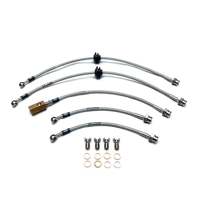 HEL Performance Braided Brake Line Kit - Holden Commodore VR VS Ute (Non-IRS, Rear Disc)