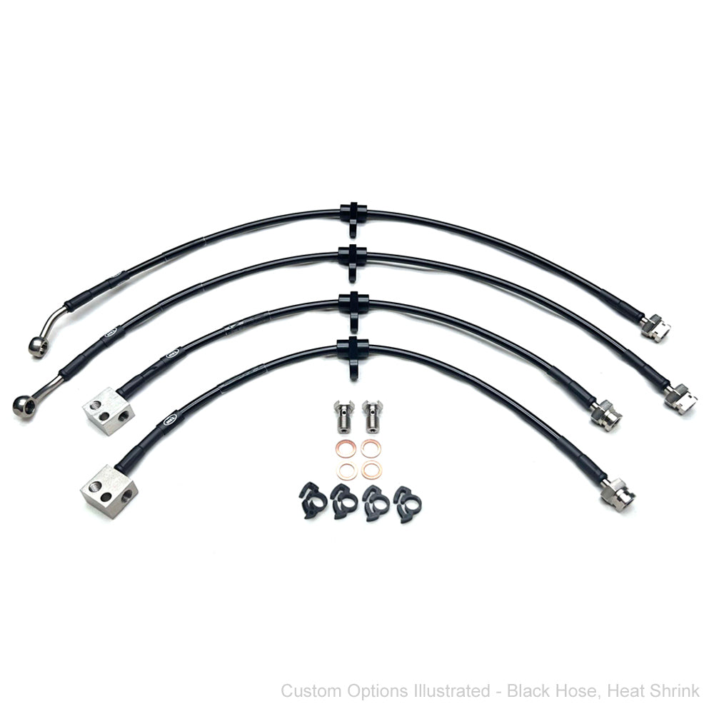 HEL Performance Braided Brake Lines - Honda Civic Type-R FL5 2022-