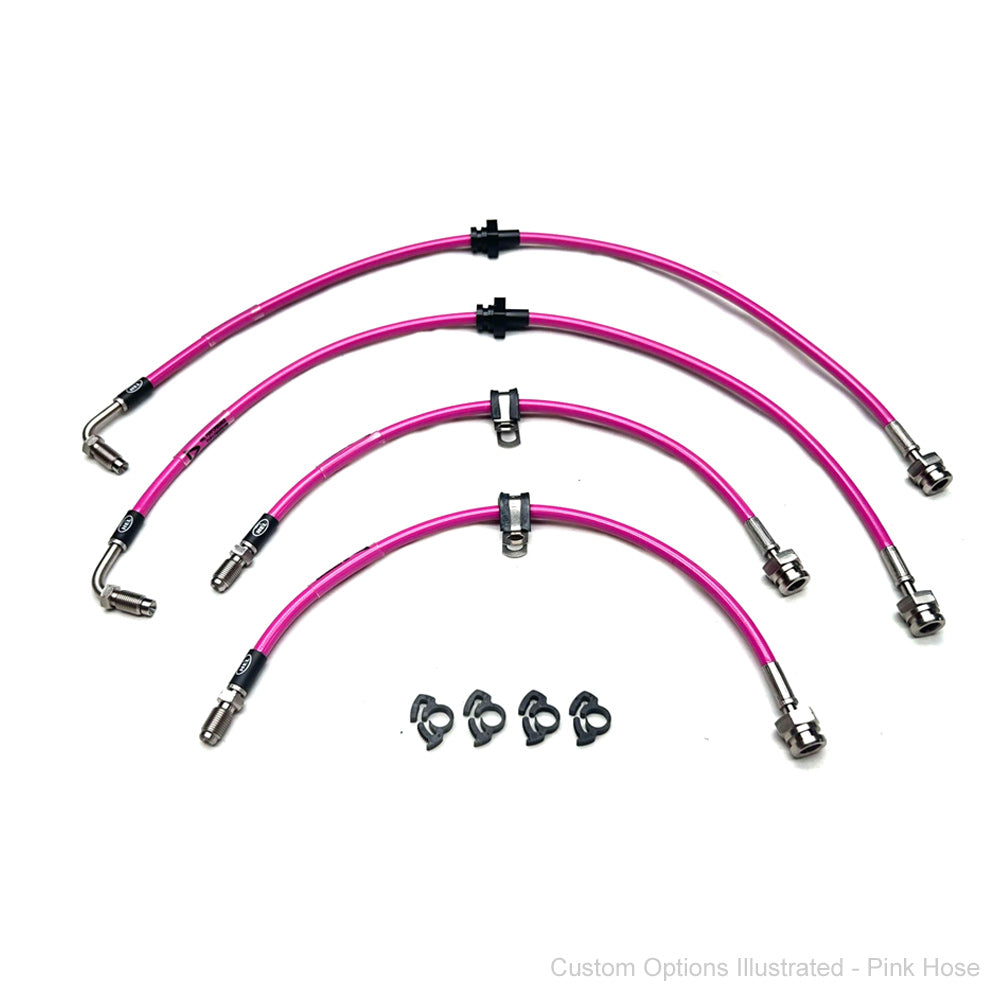 HEL Performance Braided Brake Line Kit - Nissan R34 GT-T - HEL Auto