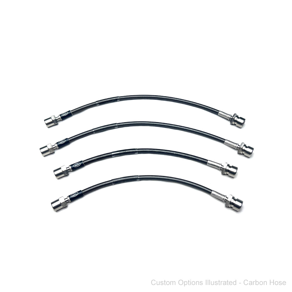 HEL Performance Braided Brake Lines - Porsche 911 930 SC Targa 3.0 77-83