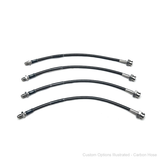 HEL Performance Braided Brake Lines - Smart Car Roadster 698cc Turbo 03-