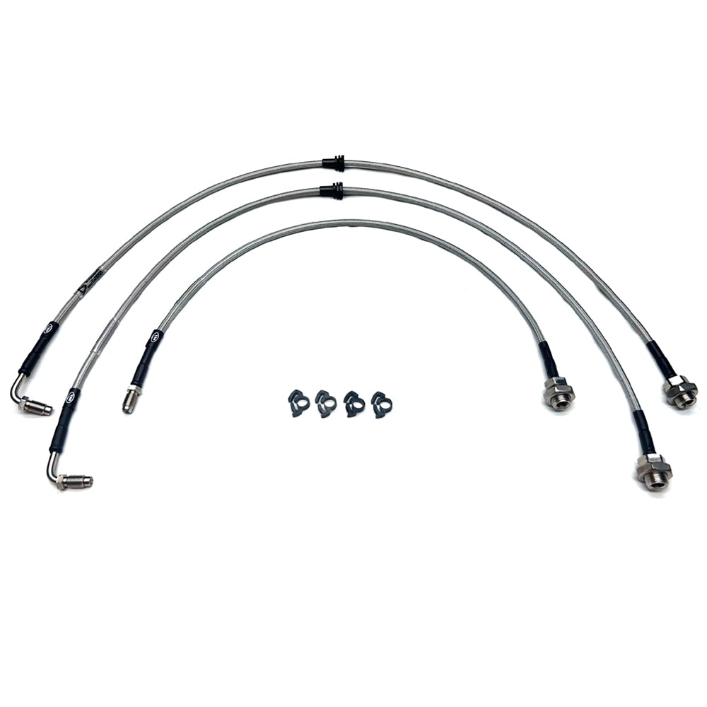 HEL Performance Braided Brake Line Kit - Toyota Hilux LN106 4x4 (4" Lift) - HEL Auto