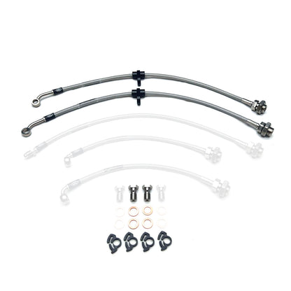 HEL Braided Brake Lines (PARTIAL KIT - FRONTS ONLY) - Toyota Landcruiser 100 Series NON VSC (UZJ100 V8)
