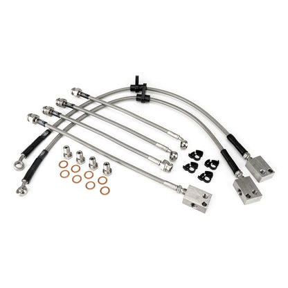 HEL Performance Braided Brake Lines - Honda Civic FN2 Type R 06-