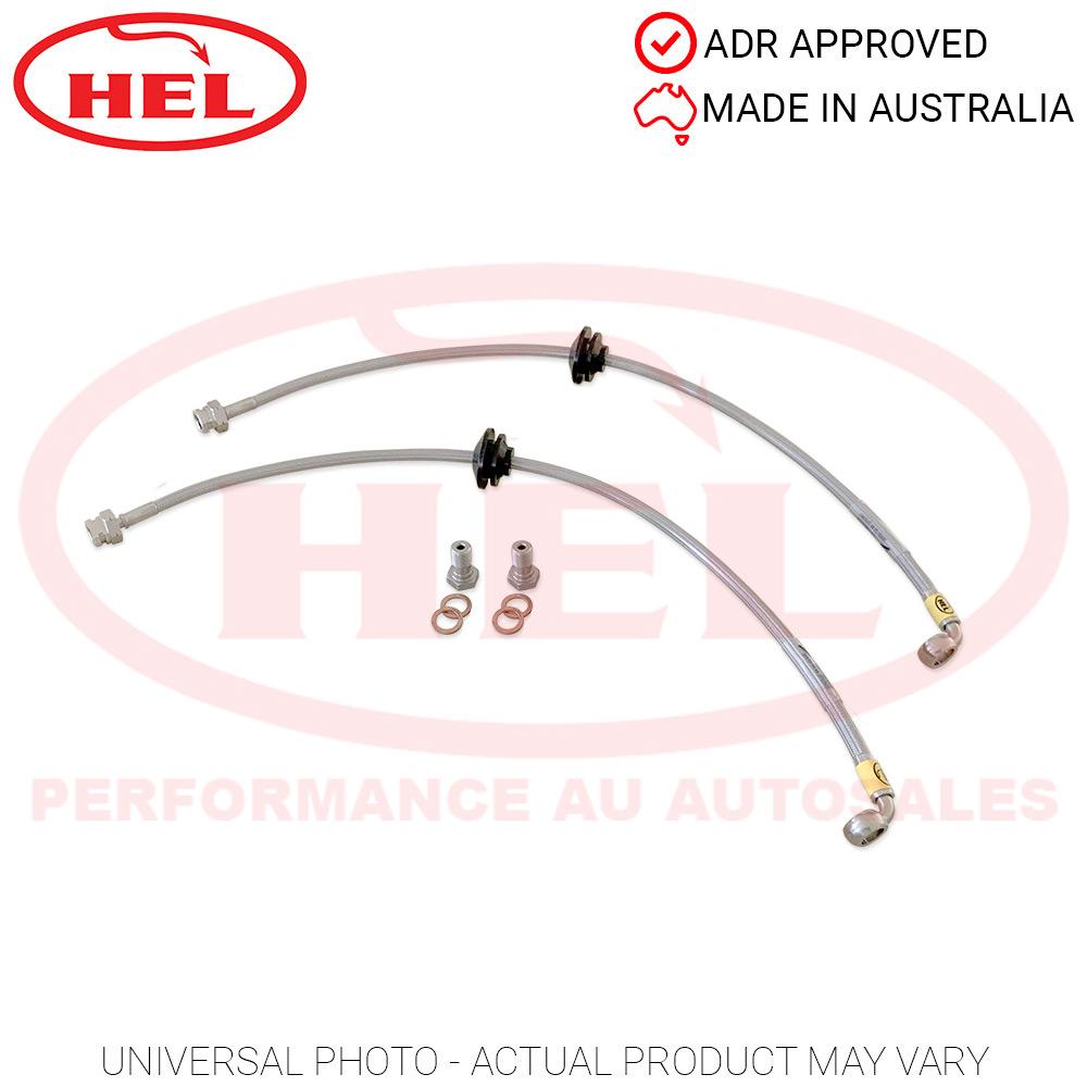 HEL Performance Braided Brake Line Kit - Toyota Chaser JZX90/JZX100 (Front Lines Only)