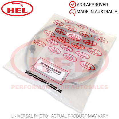 HEL Performance Braided Clutch Line Kit - Holden VL Commodore w/T56 (Full Length) - HEL Performance AU Autosales
