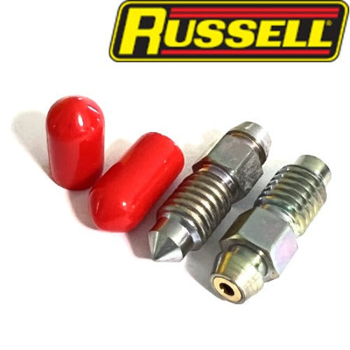 Russell Speed Bleeder Bleed Nipple PAIR - 8mm x 1.25 (639520)
